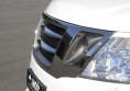 Решітка радіатора з хромованими вставками Nissan Patrol Y62 2010+