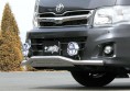 Захист переднього бампера Toyota HIACE 10+ (широкий кузов)