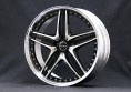 Колісний диск Victron ASTELLA 8.5x20, виліт+38, 5H114.3 BLACK POLISH