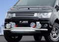 Захист переднього бампера Mitsubishi Delica D:5 07+