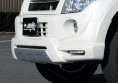 Передній бампер зі світлодіодними ходовими вогнями Mitsubishi Pajero 11+