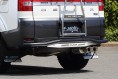 Захист заднього бампера Mitsubishi Delica D:5 (чорний/полірування)